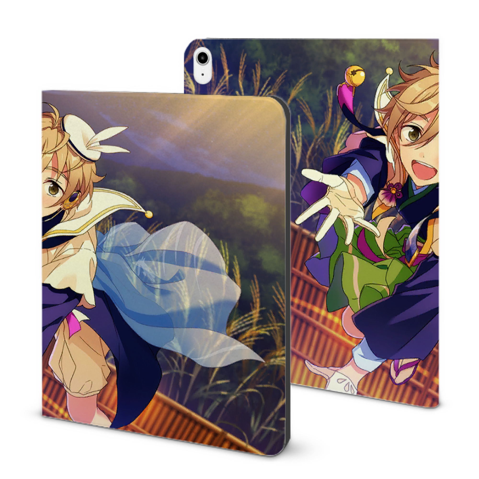 （画像用） あんさんぶるスターズ! Ensemble Stars IPadケース ペンホルダー付き ブックスタイルデザイン